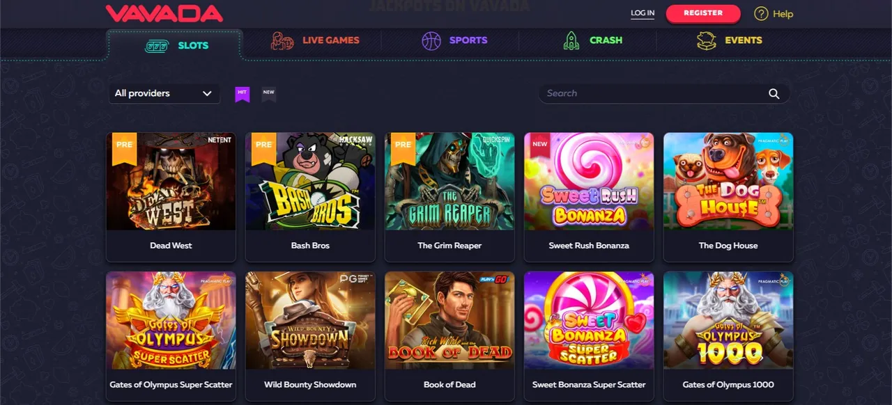 Igre u Vavada online Casino