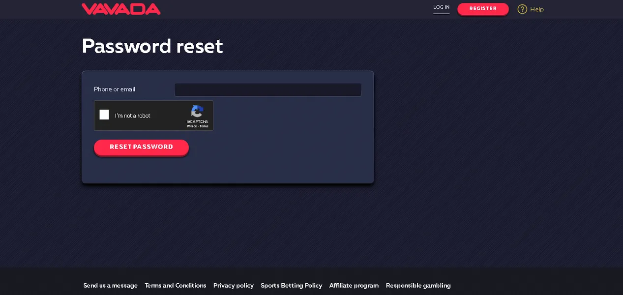 Što učiniti ako zaboravite lozinku ili imate problem s loginom Vavada Casino